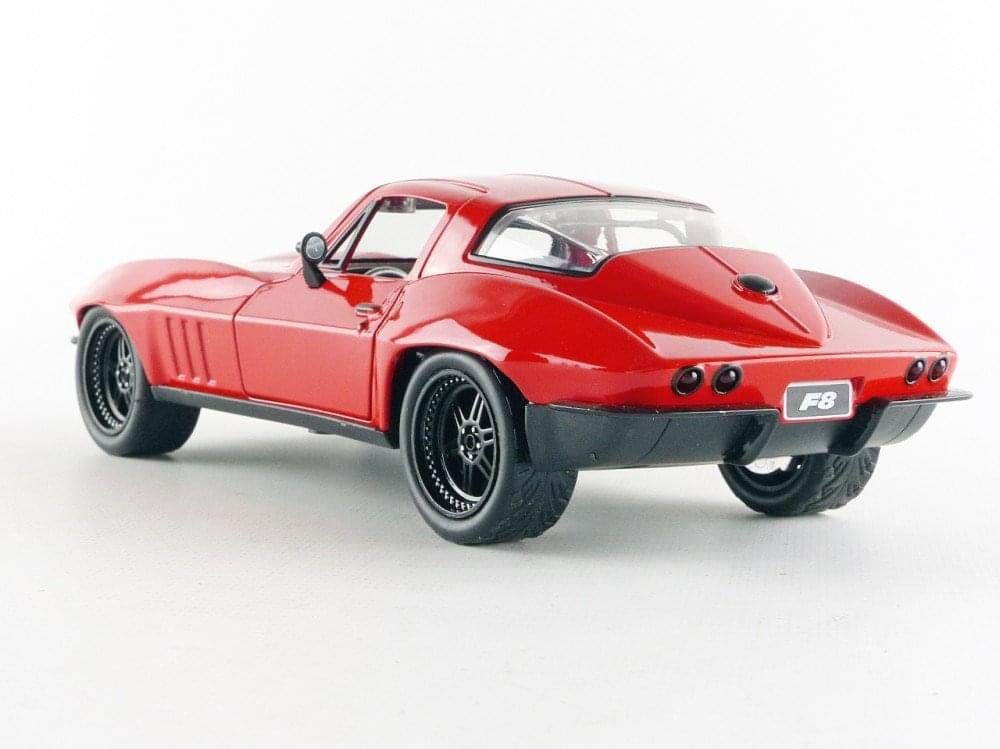 Jada Letty'S Chevrolet Corvette Fast & Furious F8 The Fate Of The Furious Movie 1/24 Diecast Model Car