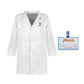 S3XY-FIV5 Kids Doctor & Nurse Costume - Pretend Play Dress Up Party - White, 6-8 yrs, 140cm