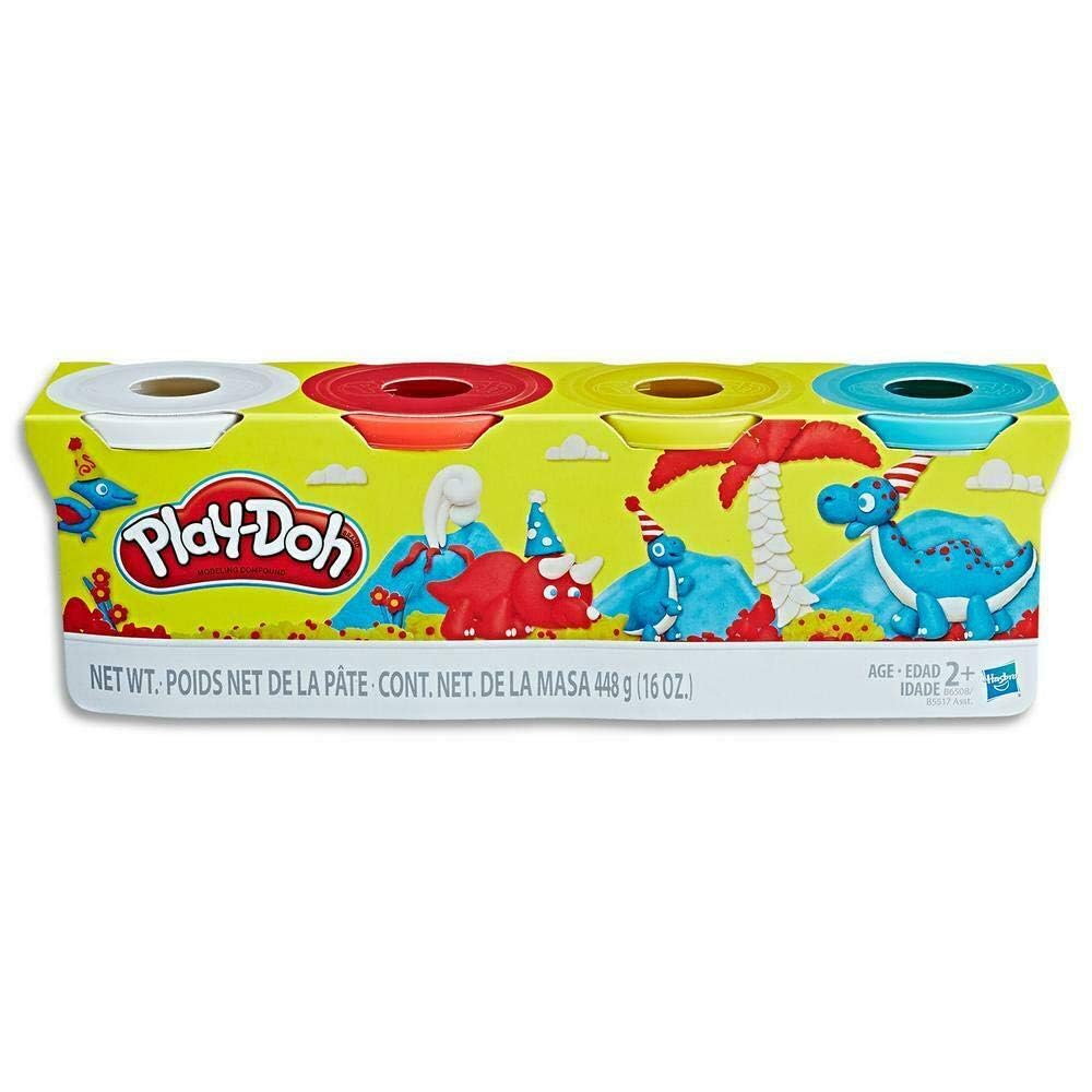 Play Doh Compound Bundle – Classic Colors 4 Pack + Wild Colors 4 Pack + Sweet Colors 4 Pack