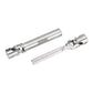 INJORA Steel Drive Shaft 2Pcs Center Drive Shaft for Axial SCX24 AXI00002 JLU AXI00001 C10 Bronco AXI00006 Upgrate Parts