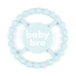 Bella Tunno Happy Teether For Boys - Soft & Easy Grip Baby Boy Teether Toy, Silicone Teether Ring To Help Soothe Gums, Non-Toxic And Bpa Free, Baby Bro