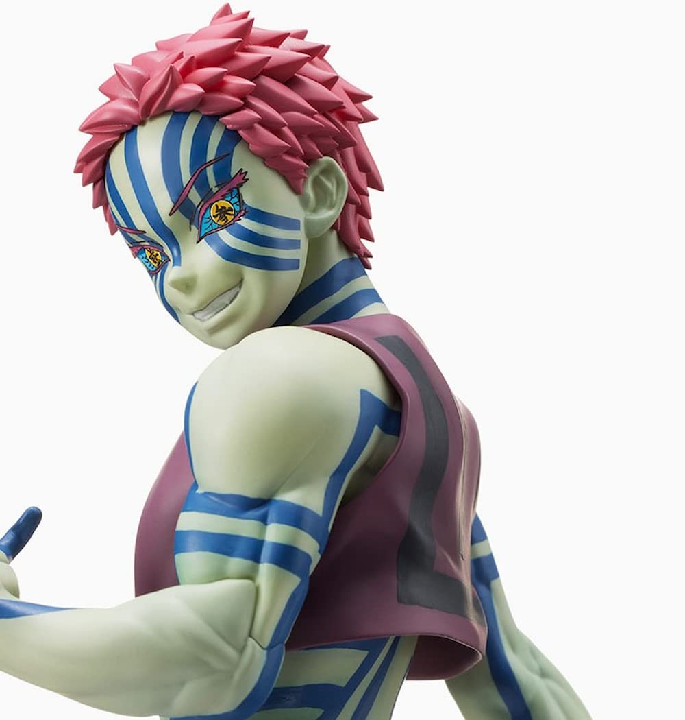 Sega Demon Slayer: Kimetsu No Yaiba Spm Figure Akaza, Multicolor