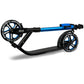 Crazy Skates Foldable Kick Scooter - Kick Scooters For Adults, Teens And Kids With Carrying Strap - Fast Folding, Adjustable Handlebars And Lightweight - London Scooter (Lon) - Blue