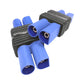WOODGUILIN 2 Pcs Ec5 Male Plug to Ec5 Male Connector Plug Adapter for RC Lipo Battery Ec5 Plug to Ec5 Connection(2 Pack Ec5-Ec5)