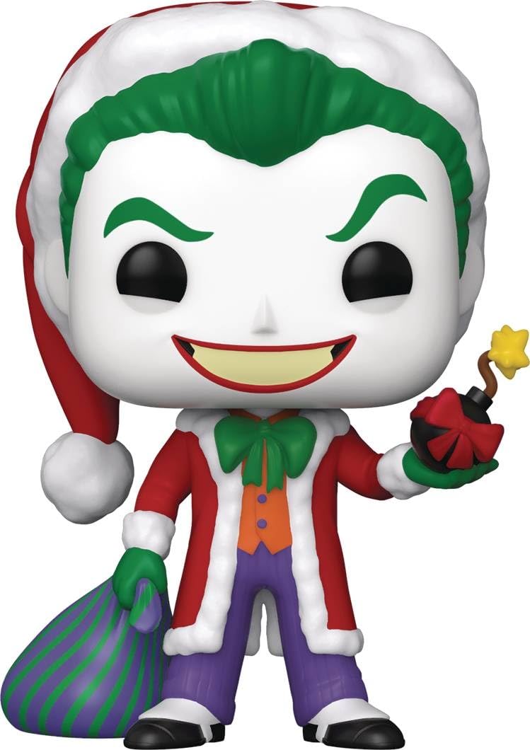Funko Pop! DC Heroes Holiday The Joker as Santa Vinyl Figure 3.75" Multicolor Model 51071