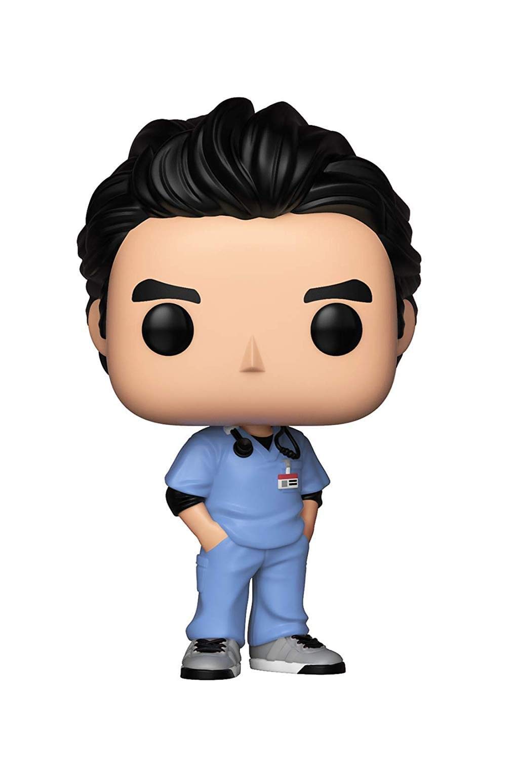 Funko Pop TV: Scrubs J.D. Toy, Standard Size, Multicolor Vinyl Figure, Model 35598