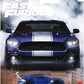 DieCast Hot Wheels Premium Fast & Furious Custom Mustang - Furious Fleet 2/5, Blue