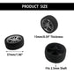 10Pcs Toy Car Wheels 37Mm Rubber Tire Wheels With Metal Shaft For Rc Car Truck Diy Model Toy Wheel Replacement Accessories (2.5X