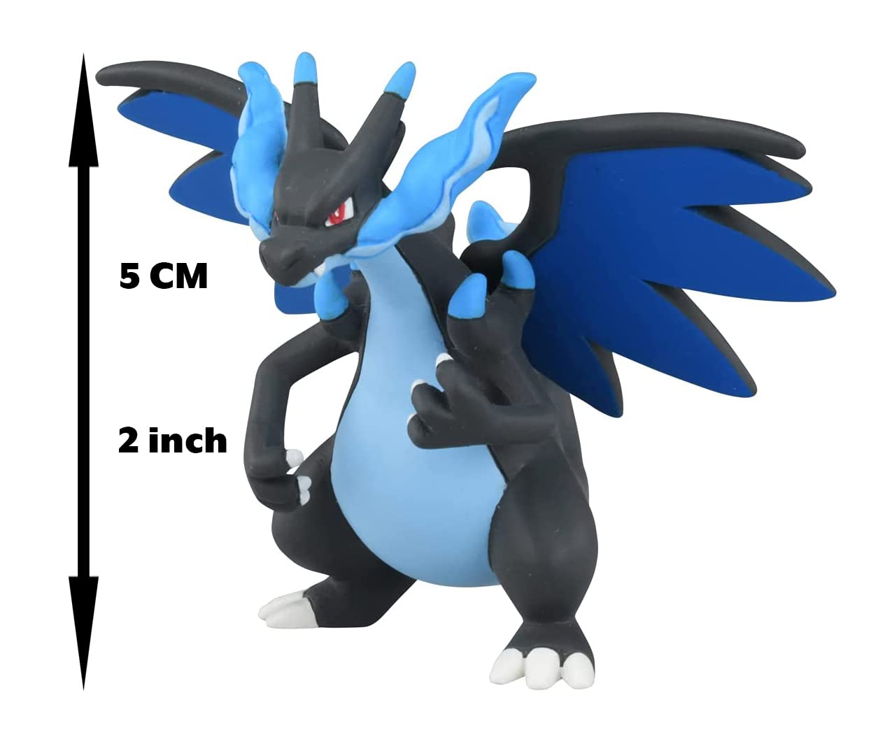 Takara Tomy Pokemon Monster Collection Moncolle Ms-51 Mega Charizard X Figure