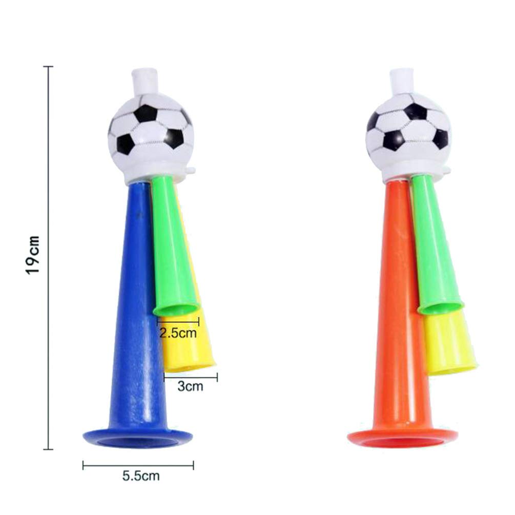 SEWACC Horns Stadium Horn 10 Pcs Air Horn Handheld Air Horn Can Loud Noisemakers for Sporting Events, Party, Celebrations Birthd