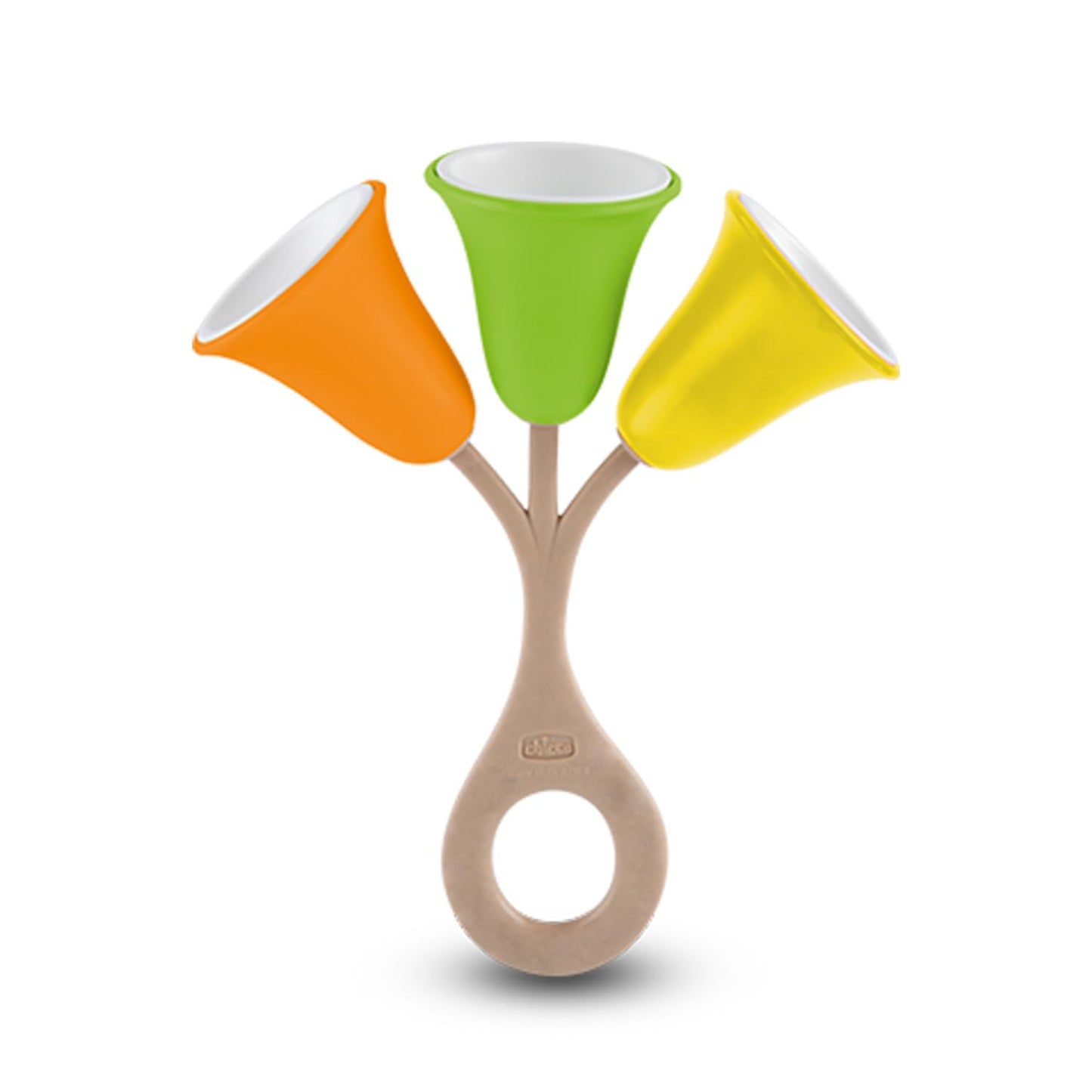 Chicco Tulip Rattle |Fun Jingling Sound| BPA Free| PaintFree| 3 to 18 Months