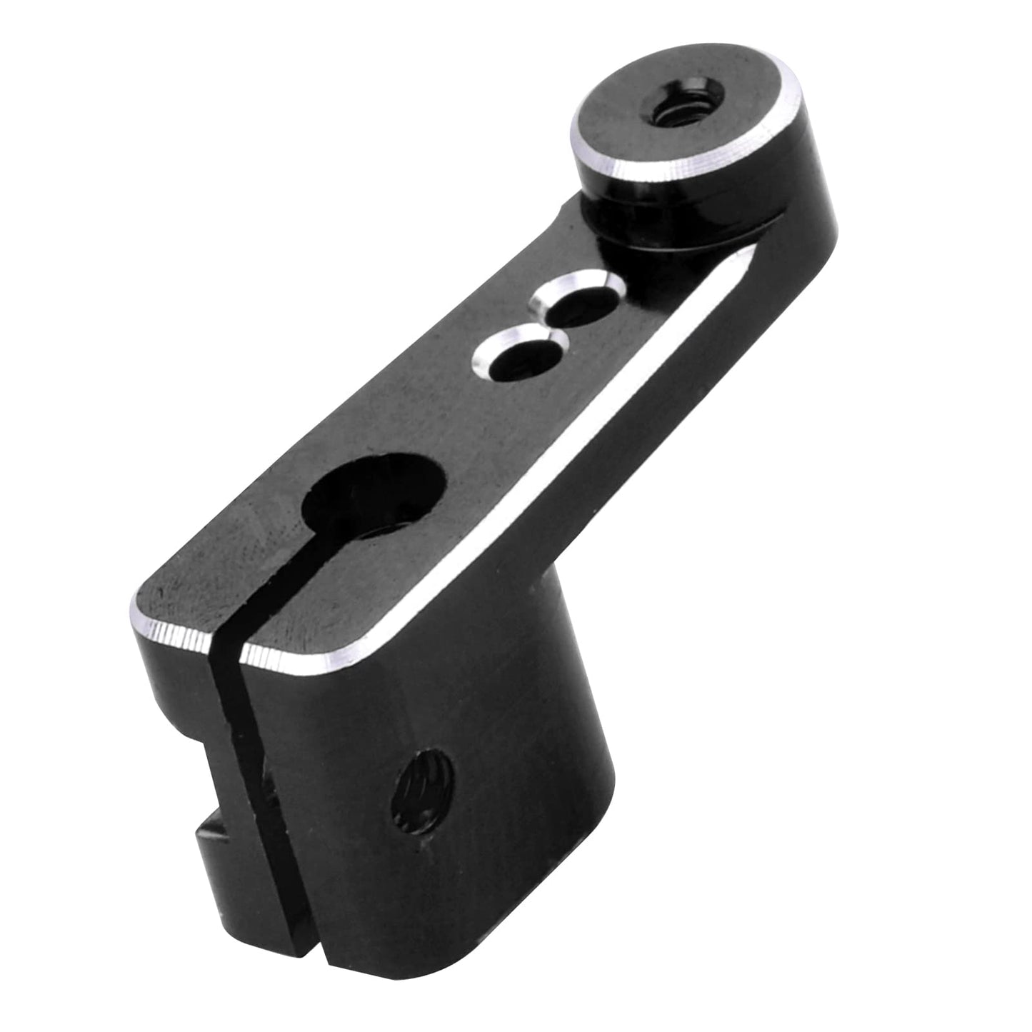 Hobbyfire Aluminum Servo Horn Arm For Scx24 Axial As-1 Micro Servo Axi31619 (Black)
