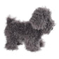 Apricot Lamb Toys Plush Dark Grey Poodle Dog Puppy Stuffed Animal Soft Cuddly Perfect For Child 8.3 Inches