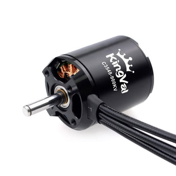 KingVal Replacement 3548 900KV Brushless Motor with Screw Kit Compatible with RC Fixed-Wing Airplane Glider Aircraft