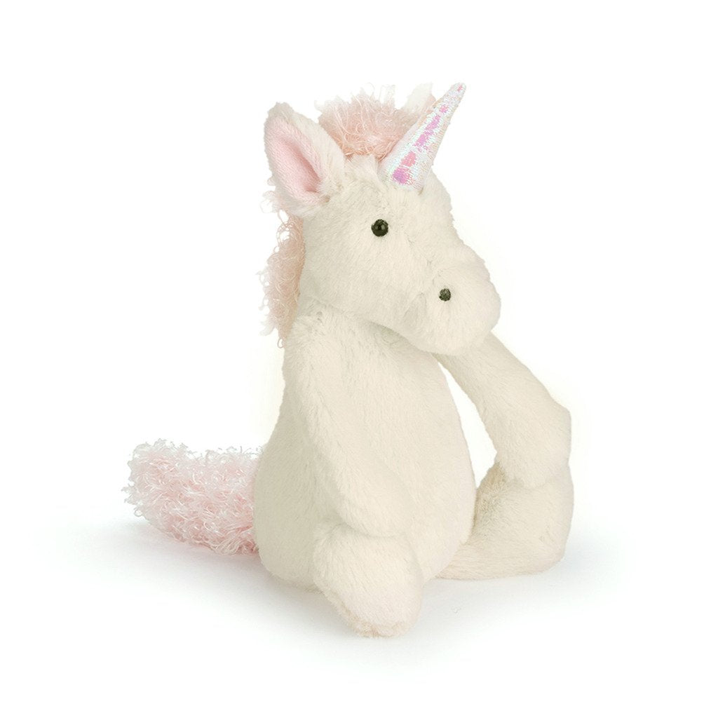Jellycat Bashful Unicorn Stuffed Animal, Small, 7 Inches