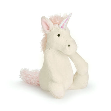 Jellycat Bashful Unicorn Stuffed Animal, Small, 7 Inches