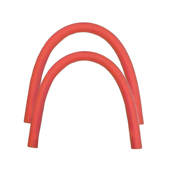 2 Pack Pool Noodles For Adults - Colorful Foam Noodle Sticks For Swimming - Floating Pool Noodles Foam Tube 59.1'' X2.3 In (Red)