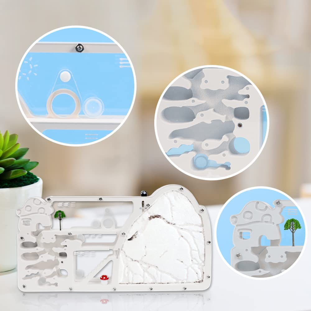 Ant Farm Castle, Ant Nest Farm For Live Ants, Ant Colony Observation Kit, Ant Habitat Science Learning Kit For Students Kids Chi