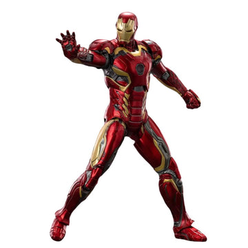 Hiplay Zd Toys Collectible Figure Full Set: Anniversary Series Non-Luminous Version: Iron Man Mk45 (1906-45), 1:10 Scale Miniatu