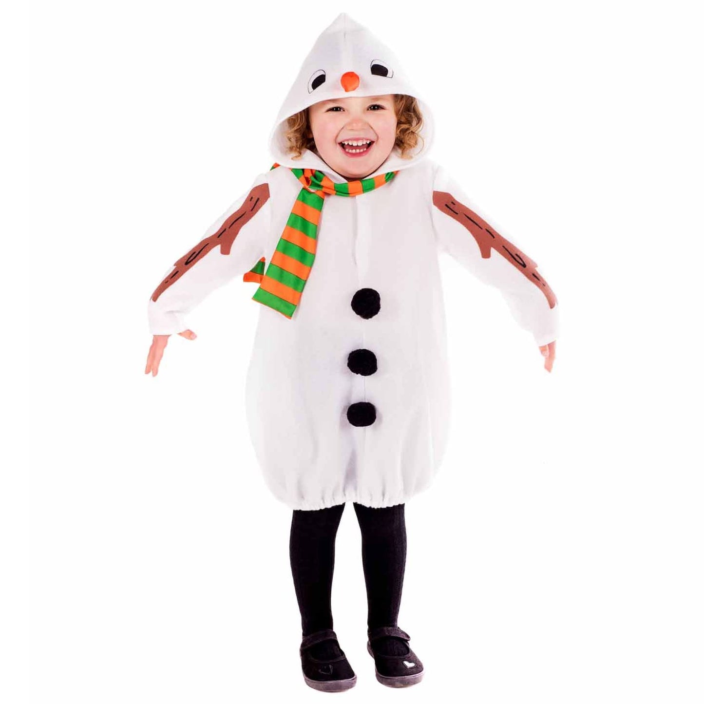Fun Shack Toddler Snowman Costume Boys And Girls Winter Christmas Festive Christmas Costumes Toddler Size Small 1 To 2 Years