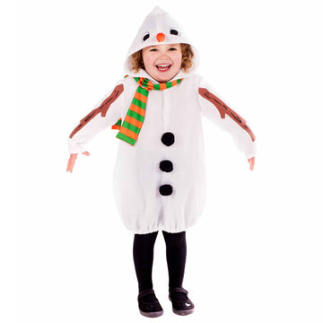 Fun Shack Toddler Snowman Costume Boys And Girls Winter Christmas Festive Christmas Costumes Toddler Size Small 1 To 2 Years