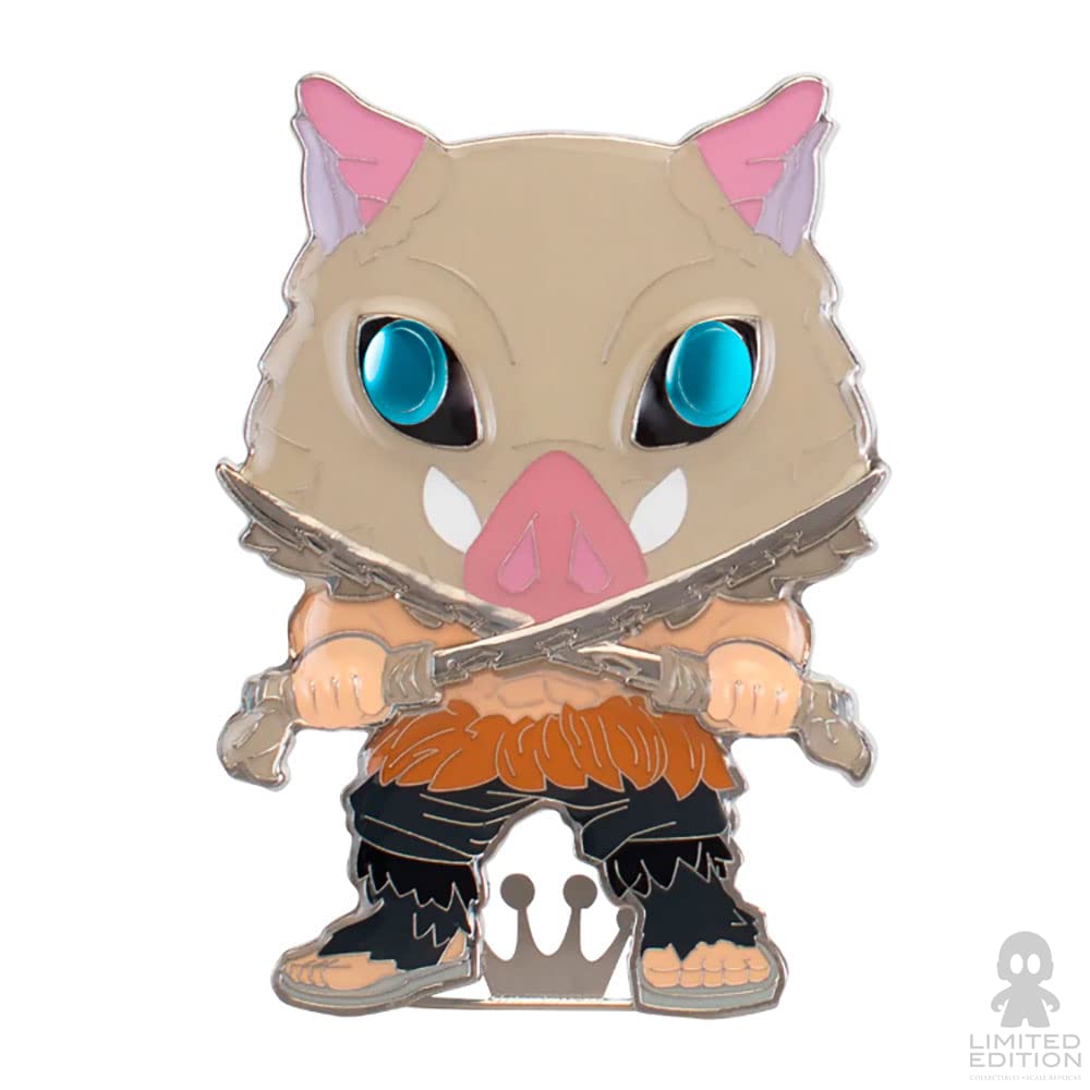 Funko Pop! Sized Pins: Demon Slayer - Insuke Hasib (Styles May Vary, Chance Of Chase Variant)