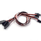 Aliotech 300mm Remote Control Servo Extension Cord Cable Male to Female Servo Extension Lead Wire Cable for RC JR Futaba RC Car