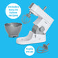 Casdon Kenwood Mixer | Toy Food Mixer For Children Aged 3+ | Perfect For Budding Bakers Who Enjoy Mixing Real Food!
