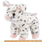 Bearington Hamilton Plush Spotted Pig Stuffed Animal, 10 Inches