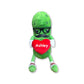 The Trendy Turtle Personalized Mr. Pickle With Love Heart Valentines Day Or Special Occasion Plush Toy - 12 Inches