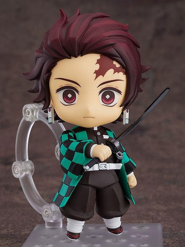 Good Smile Nendoroid Tanjiro Kamado Figure - 3.54" ABS Black Model 197067 - Demon Slayer Collectible