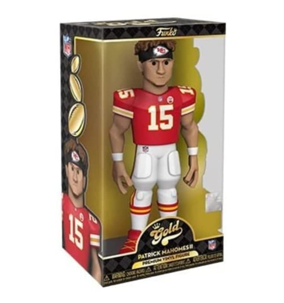 Vinyl Gold NFL Chiefs Patrick Mahomes 12 Inch Vinyl Figure