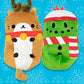 Cats Vs Pickles - Limited Edition Holiday 12Pk - 4'' Cute Cuddly Collectible Bean Plush Toy - Great For White Elephant, Gift Exc