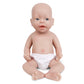 Vollence 14 Inch Reborn Baby Doll Silicone Full Body Realistic Newborn Doll Lifelike Eyes Open Baby Girl The Look Real Baby Doll