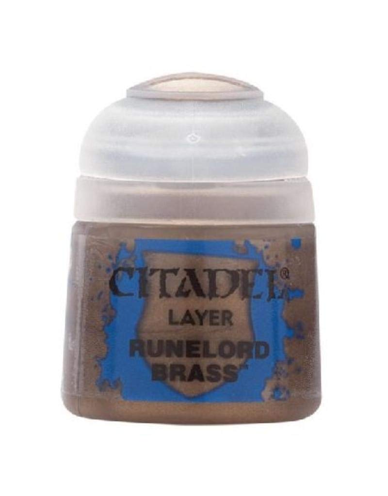 Games Workshop Citadel Pot De Peinture - Base Runelord Brass