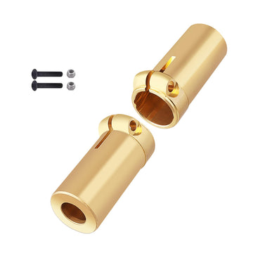 FriHobby 26.3g Upgraded Brass Rear Axle Lock Out Heavy Duty Counterweights for Axial SCX10 II 1/10 RC Crawler Upgrades Replaceme
