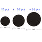 Nc Ebco 50Pcs Mix Round Plastic Model Bases 25Mm/32Mm/40Mm For Gaming Miniatures Or Wargames Role Playing Board Game Figure Toy