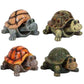 Ebros Nautical Marine Colorful Shell Sea Turtles Tortoises Bobblehead Figurines Set Of 4 Symbol Of Fortune And Luck Zen Feng Shu