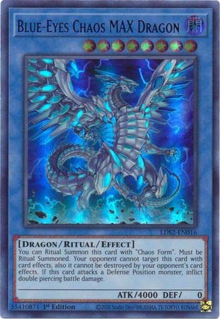 Blue-Eyes Chaos Max Dragon (Purple) - Lds2-En016 - Ultra Rare - 1St Edition