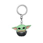 Funko Pop! Keychain: Star Wars: The Mandalorian - Grogu - The Child - Baby Yoda - Novelty Keyring - Collectable Mini Figure - Stocking Filler - Gift Idea