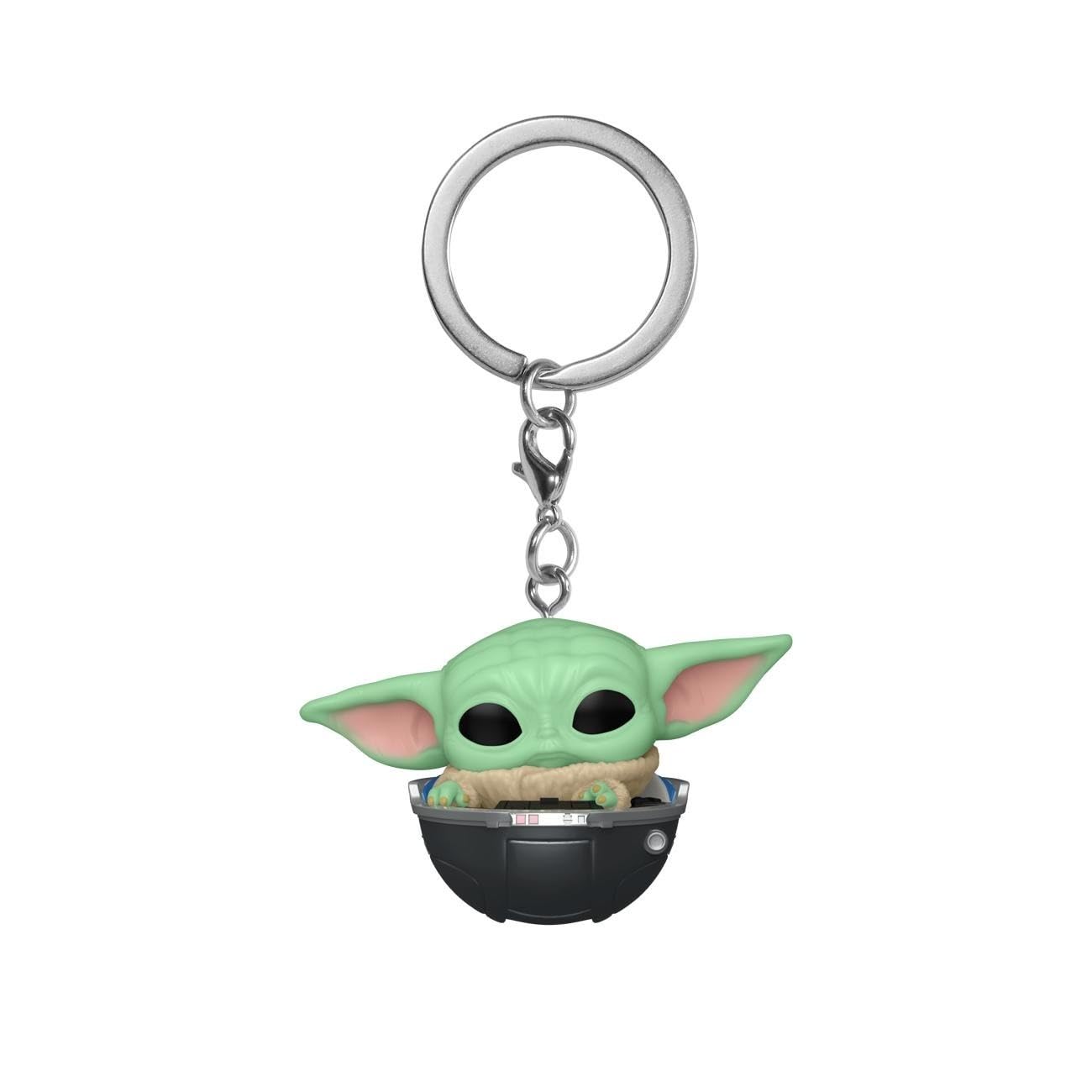 Funko Pop! Keychain: Star Wars: The Mandalorian - Grogu - The Child - Baby Yoda - Novelty Keyring - Collectable Mini Figure - Stocking Filler - Gift Idea
