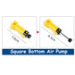 MOC Pneumatic Parts Square Bottom Air Pump Compatible with Standard Building Blocks(Pack of 2pcs)