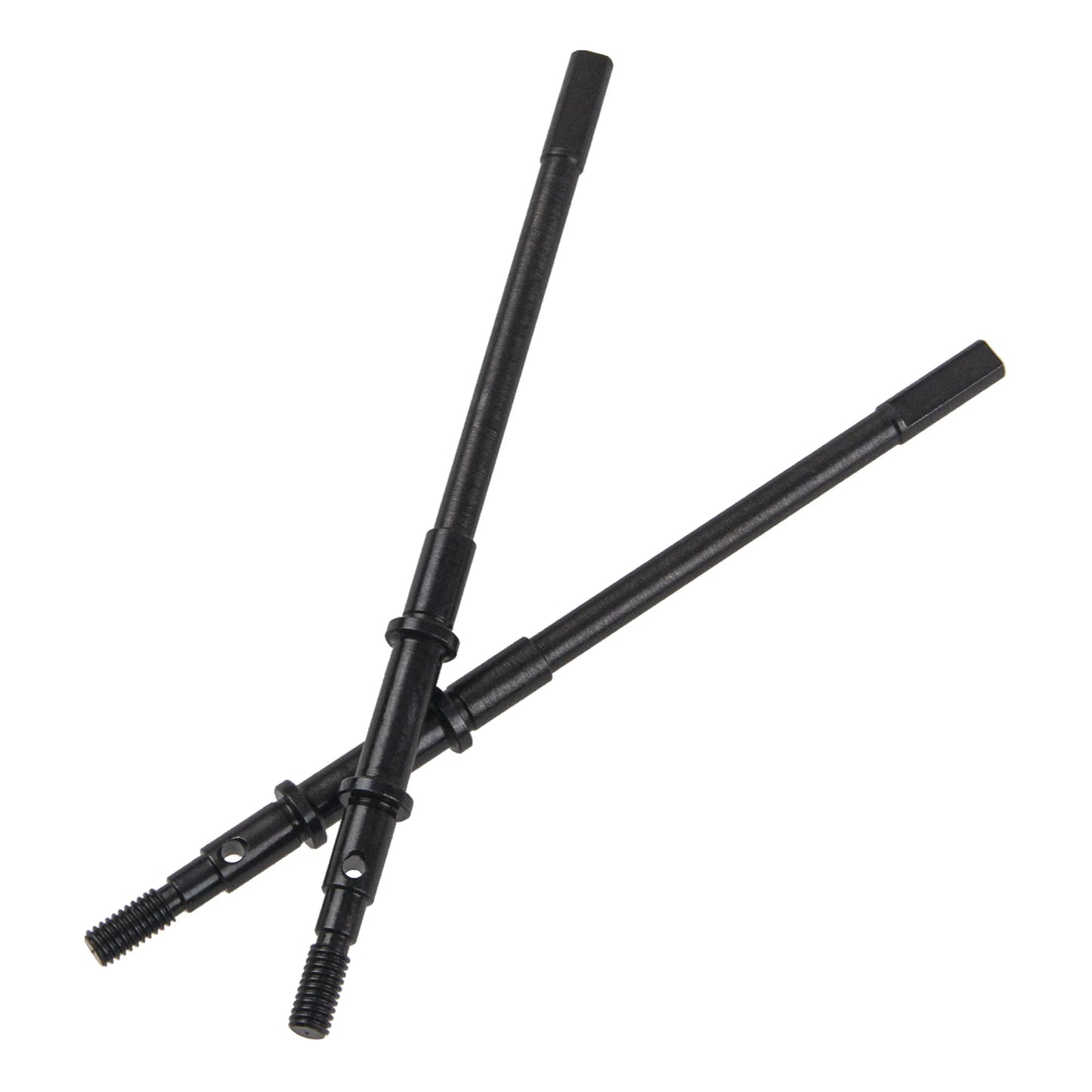 Vgoohobby RC Front & Rear Steel Drive Shaft CVD Axle Compatible with Axial SCX10 II 90046 90047 1/10 RC Car