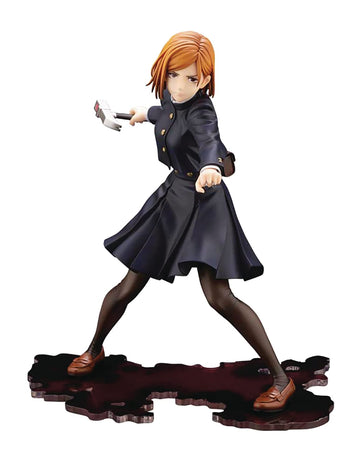 Kotobukiya Jujutsu Kaisen: Nobara Kugisaki Artfx J Statue, Multicolor, 7.5 Inches
