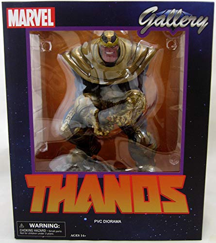 Diamond Select Toys Marvel Gallery Thanos PVC Figure, Multicolor, Model MAY192386