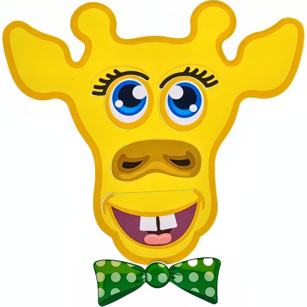 Rhode Island Novelty Make Your Own Zoo Animal Sticker Assortment 12 Sheets Per Order