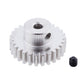 HobbyPark Metal Diff Differential Main Gear 42T & Motor Pinion Gear 27T Set for WLtoys A959-B A969-B A979-B K929-B 1/18 Scale RC