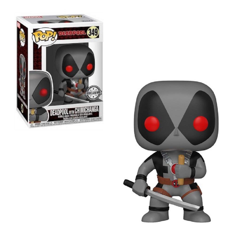 Funko Pop Marvel: Deadpool With Chimichanga Collectible Figure, Multicolor