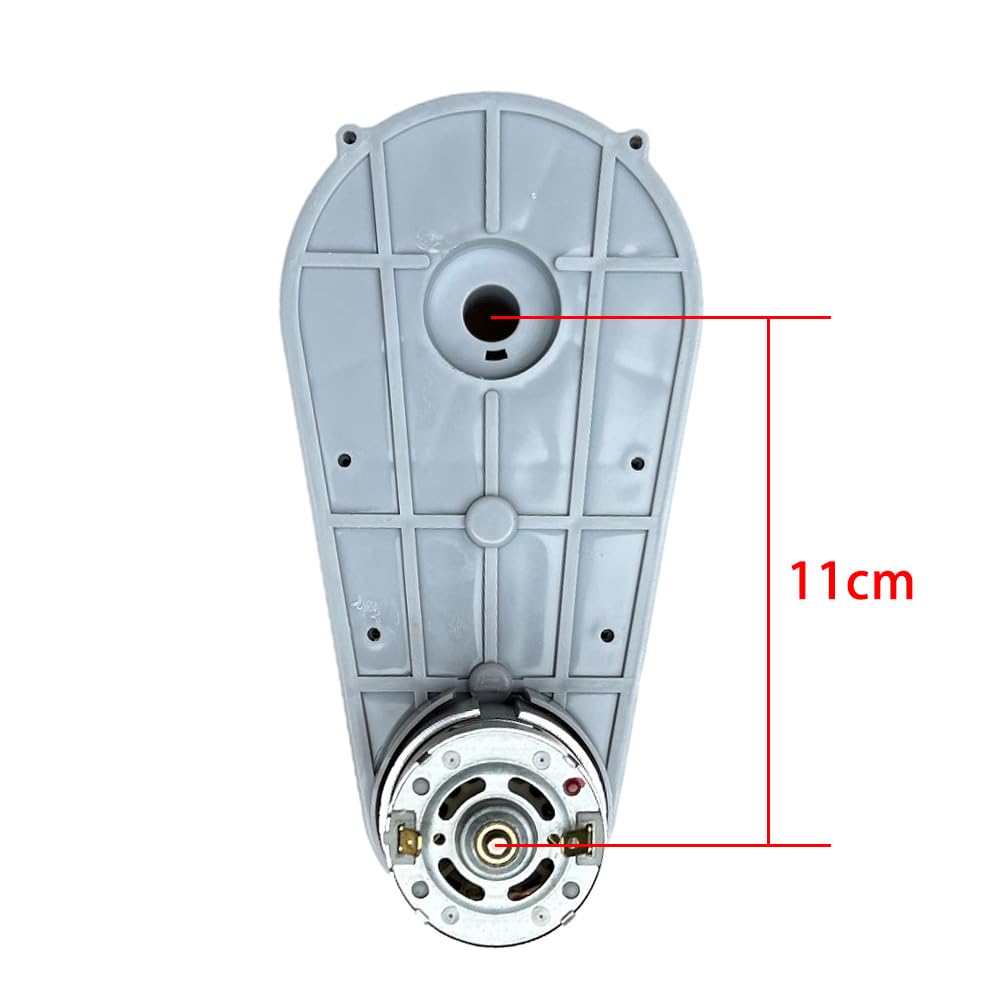 Jrrxm 24 Volt Rs775 High-Speed Motor Gearbox For Power Wheels Motor Upgrade,18V-24V High Torque Motor Gearbox For Ride On Car Ki
