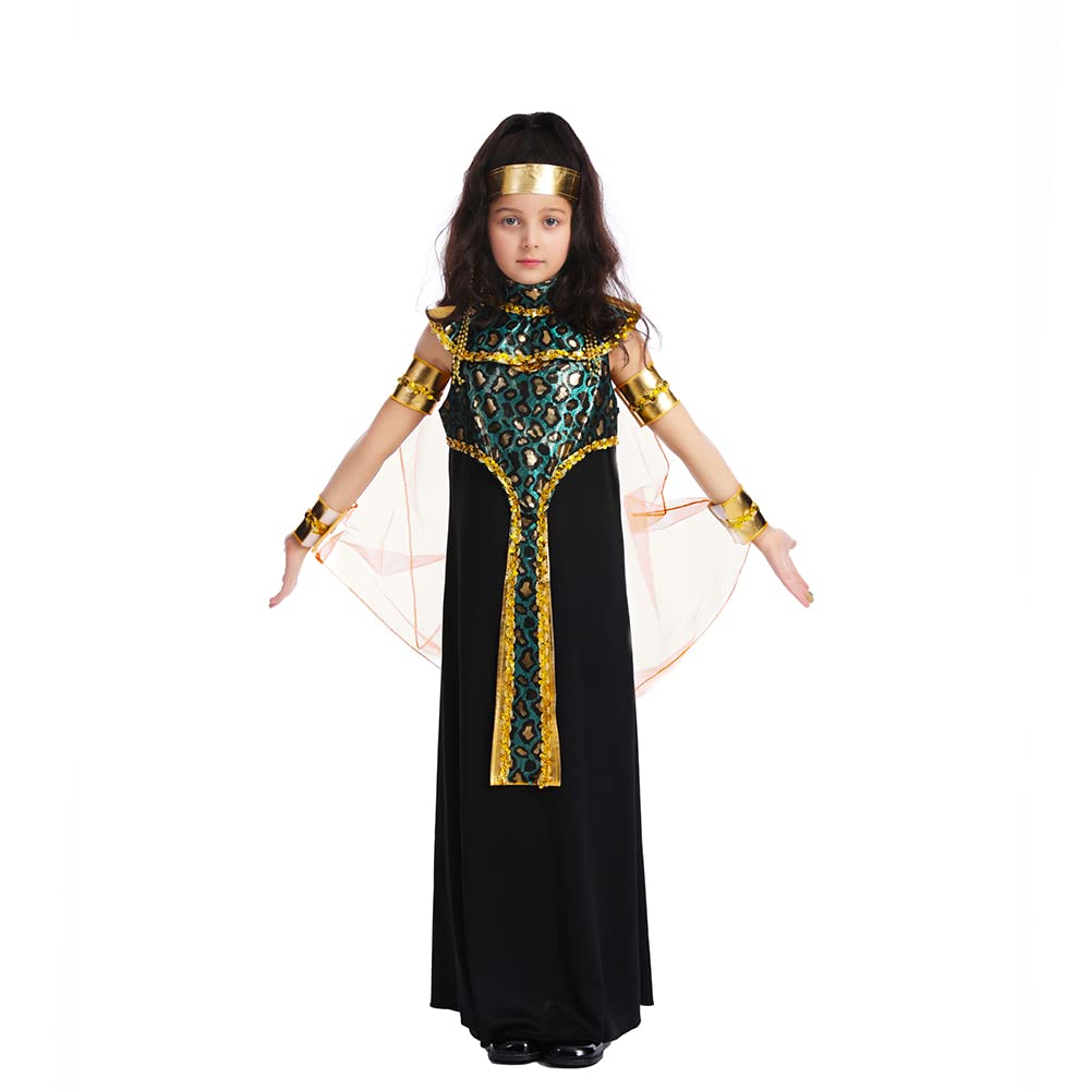 Dsplay Girl Egyptian Costume Halloween Costumes For Kids (4-6 Years)
